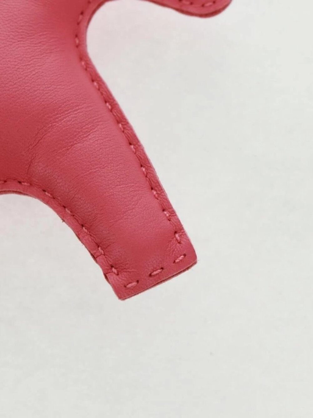 HERMES Rodeo Charm Clan PM Leather Pink Auth 163213M - Picture 9 of 14